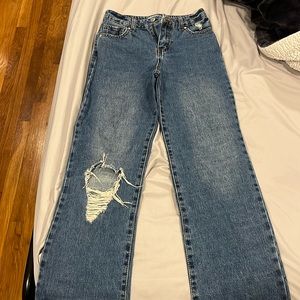 RSQ youth girls size 14 dark jeans never worn. 24 inch waist